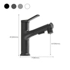 Contemporary Sink Faucet Simple Low Arc Copper Sink Faucet