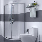 Metal Bathroom Set Traditional Style Nickel Bathroom Accessories Set