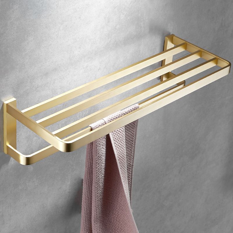 Brushed Brass Bathroom Hardware Set Retro Golden Bathroom Accessories Set