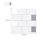 Modern Tile Peel & Stick PVC Rectangular Subway Tile Peel and Stick Wall Tile