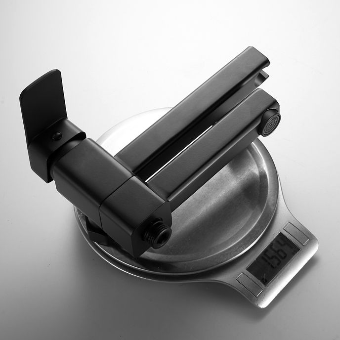 Wall-mounted metal bathtub faucet low arc swivel bathroom faucet