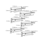 Modern Bathroom Accessories Hardware Set Silver Bathroom Hardware