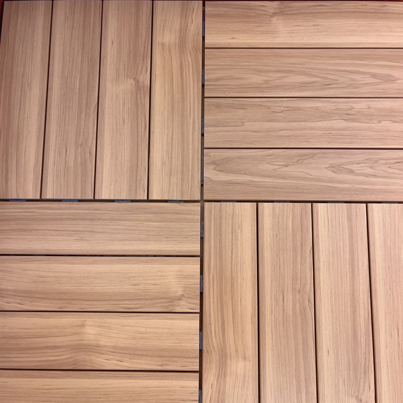 Outdoor Floor Patio Strip Composite Square Waterproof Deck Board