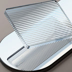 Black Bathroom Set Metallic & Acrylic Bathroom Accessories Set made of Stainless Steel Aluminium