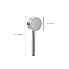 Modern Style Handheld Shower Metal Bathroom Handheld Shower