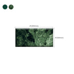 Mosaic tiles peel and attach tiles PVC backsplash peel and attach wall tiles in green