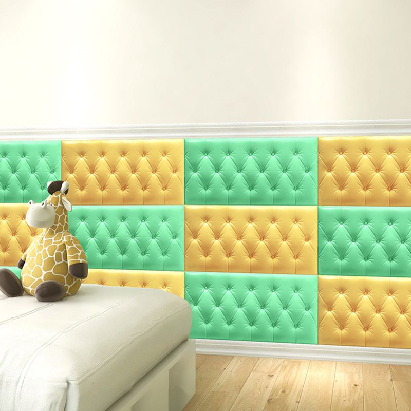 Wall cladding panels Smooth wall interior Upholstered plank