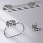 Stainless Steel Bathroom Fittings Set Modern Simple Bathroom Set