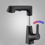 Contemporary Sink Faucet Plian Low Arc Brass Centerset Sink Faucet