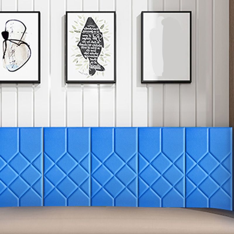 Modern Wall Cladding Living Room Peel and Stick 3D Embossing Waterproof Wall Cladding