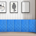 Modern Wall Cladding Living Room Peel and Stick 3D Embossing Waterproof Wall Cladding