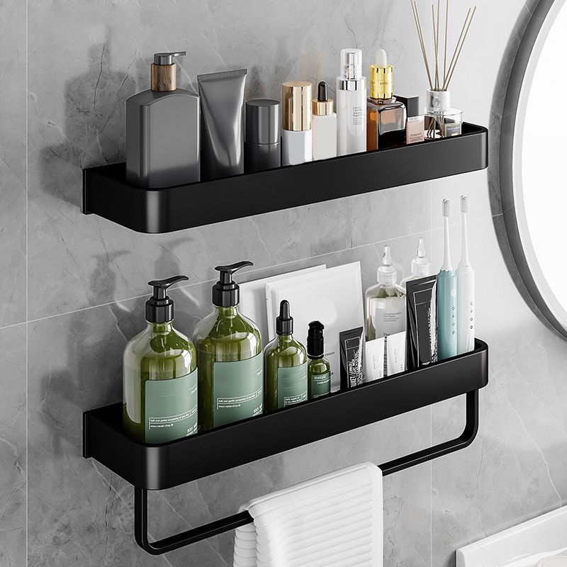 Contemporary Bathroom Accessories Hardware Set Aluminum Bathroom Shelf