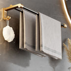 Modern black bath accessory set towel bar bathroom accessory set