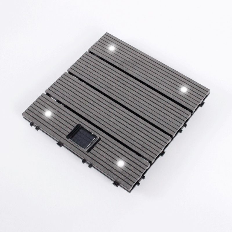 Striped Pattern Terrace Floor Tiles Square Click Floor Tiles Floor Board