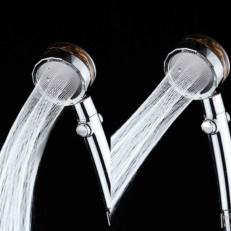 Modern Style Handheld Showerhead Plastic with Adjustable Water Flow