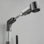 Modern Single Color Faucet Metal Center Connection Basin Faucet for Bathroom