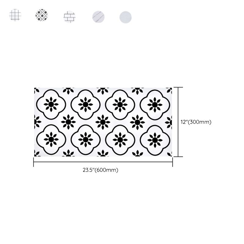 Field tile Peel and Stick backing plate Plastic Peel and Stick backing plate with waterproof