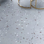 Modern Indoor Vinyl Flooring Marble Print Square PVC Vinyl Floor