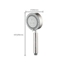 Contemporary Shower Head 304 Stainless Steel Round Hand Shower