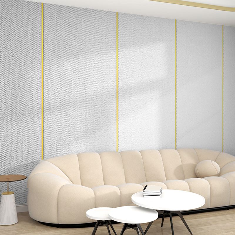 Modern Linen Wall Cladding Panels Textured Wall Interior Anti-Collision Board