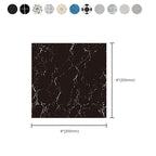Modern PVC Flooring Peel and Stick Geometrically Printed Vinyl Plank Flooring