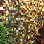 Wall cladding wood shiplap mosaic modern interior wall cladding