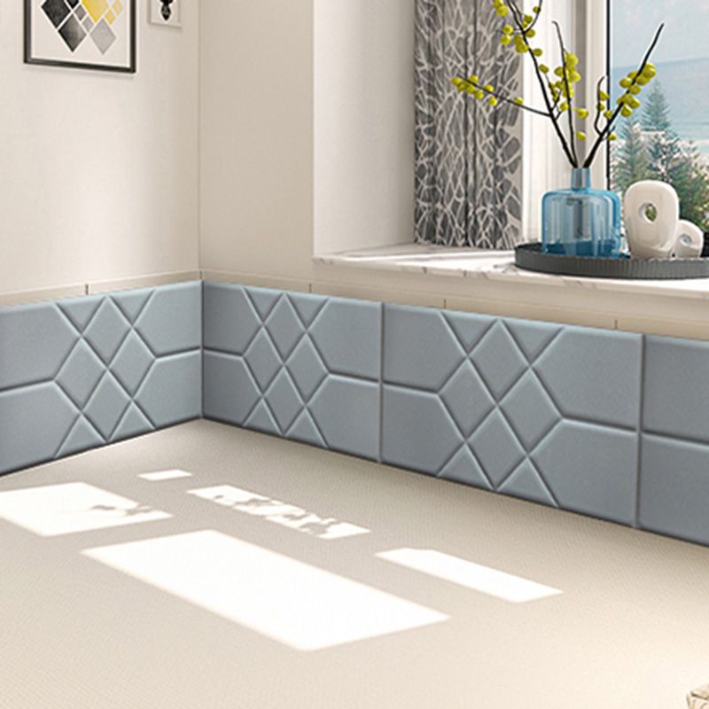 Modern Wall Cladding Living Room Peel and Stick 3D Embossing Waterproof Wall Cladding