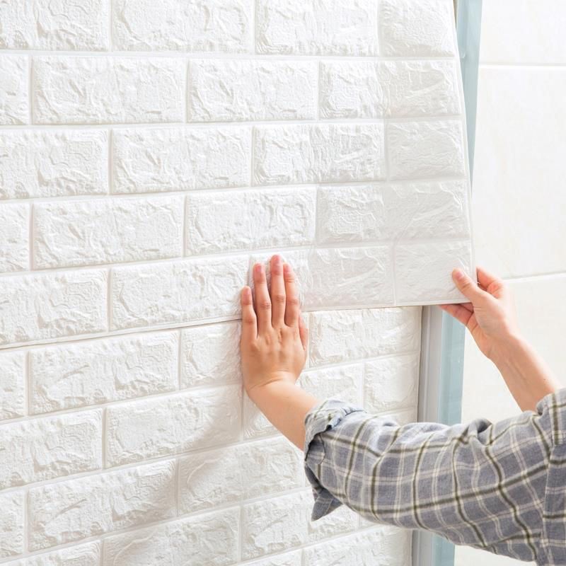 Modern Wall Access Panel PVC 3D-embossed Peel and Stick Soundproof Cladding