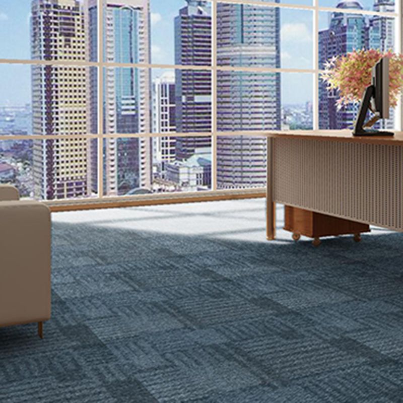 Living Spaces Square Vinyl Flooring Peel and Stick Fabric Look PVC Floor Covering