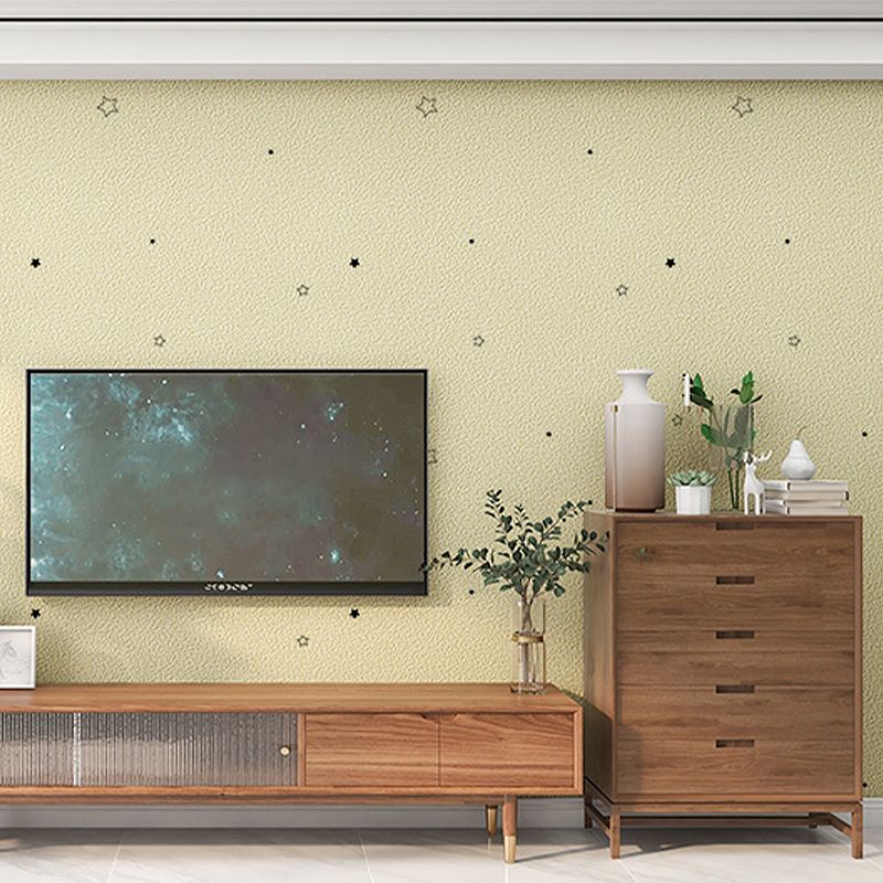 Creative Wall Covering Star Pattern Stain Resistant Waterproof Wall Covering