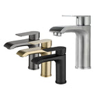 Single handle faucets Glam Style sink faucets for the bathroom