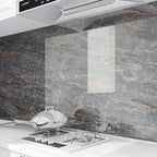 23.6" Rectangular Single Plate PVC Peel and Stick Tile for the Kitchen