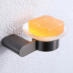 Dark gray modern bathroom accessory set stainless steel bathroom accessory set