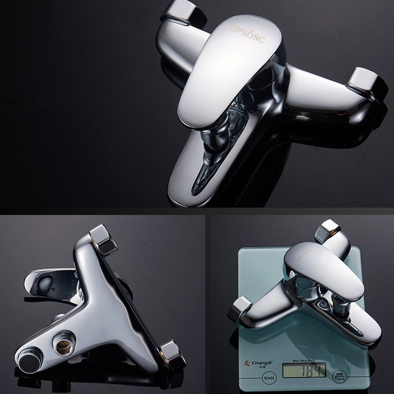 Tradition Fixed Bathtub Mixer Wall Mount Lever Handle Bathtub Mixer