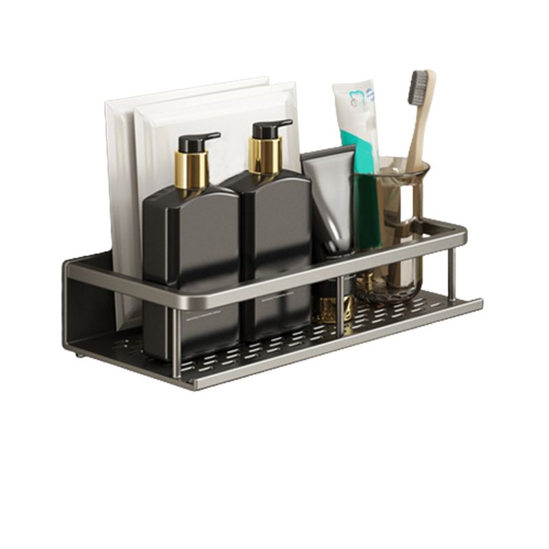 Minimalism Matte Metal Bathroom Accessory Set Modern Bathroom Rack