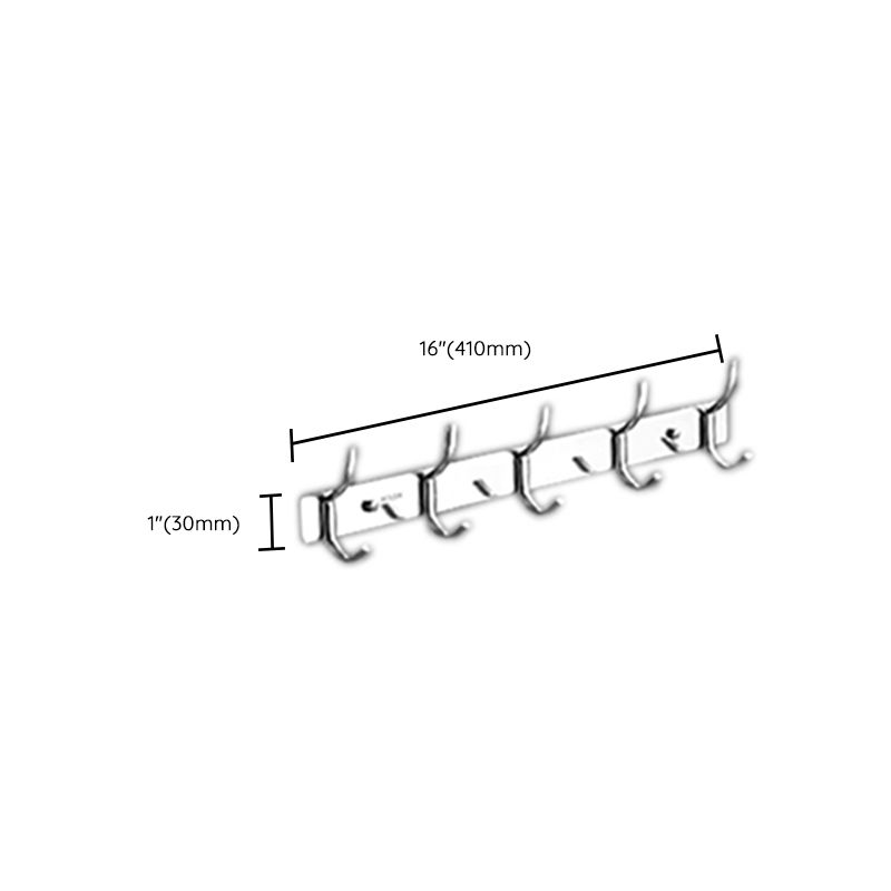 Modern Bathroom Set Stainless Steel Bathroom Shelf Paper Holder Bathroom Accessory Set