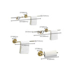 Plastic Modern Bathroom Accessories Hardware Set with Shelf