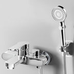 Popular Wall-Mounted Bathtub Faucet Fixed Lever Handle Bathtub Filler Trim