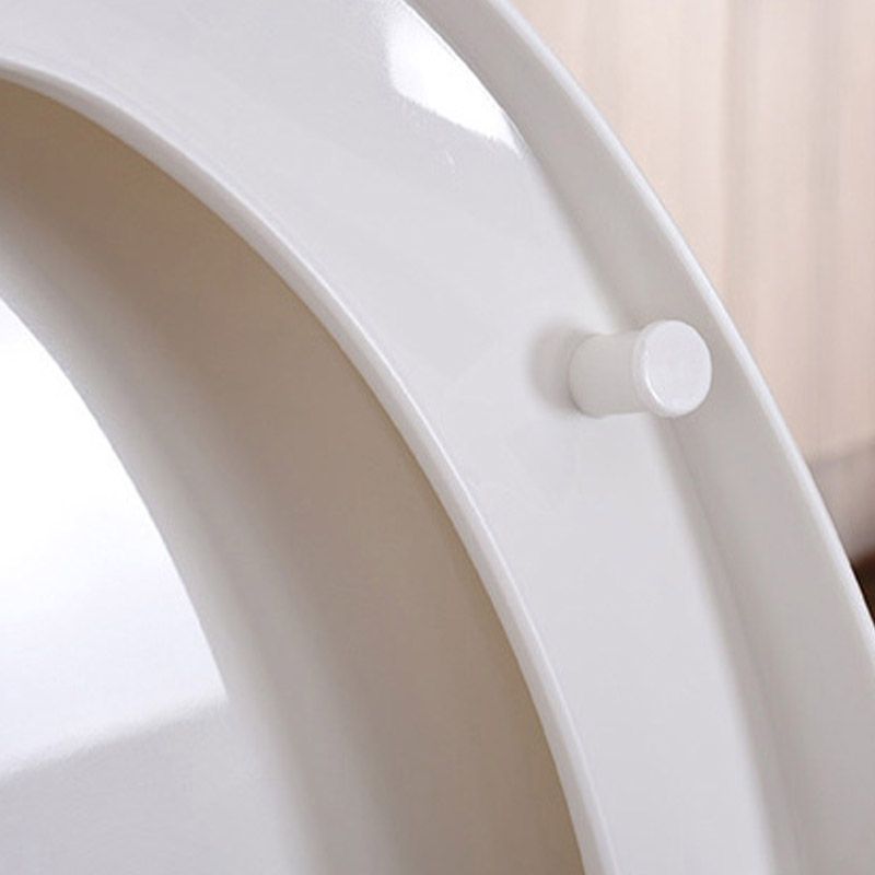 Modern Plastic Floor-Standing Toilet with Soft Close Seat for the Bathroom