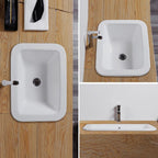 Traditional square washstand ceramics metal base washbasin
