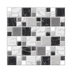 Wall tiles paste wallpaper Floral check pattern wallpaper tile