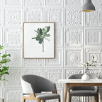 Modern Pearl Wall Element Access Panel Peel and Stick Wall Tile Set of 10