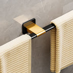 Contemporary Aluminum Bathroom Accessories Set Towel Rail Bathroom Accessories