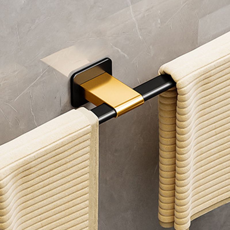 Contemporary Aluminum Bathroom Accessories Set Towel Rail Bathroom Accessories