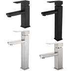 Basic sink faucet simple low arc metal centerset sink faucet for bathroom
