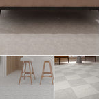 Low-gloss vinyl floor PVC peel and stick vinyl floor with square edge