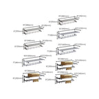 6-piece stainless steel modern bathroom accessories as a single item or as a set
