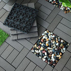 Rectangular constructed tiles Water resistant parquet flooring for balcony