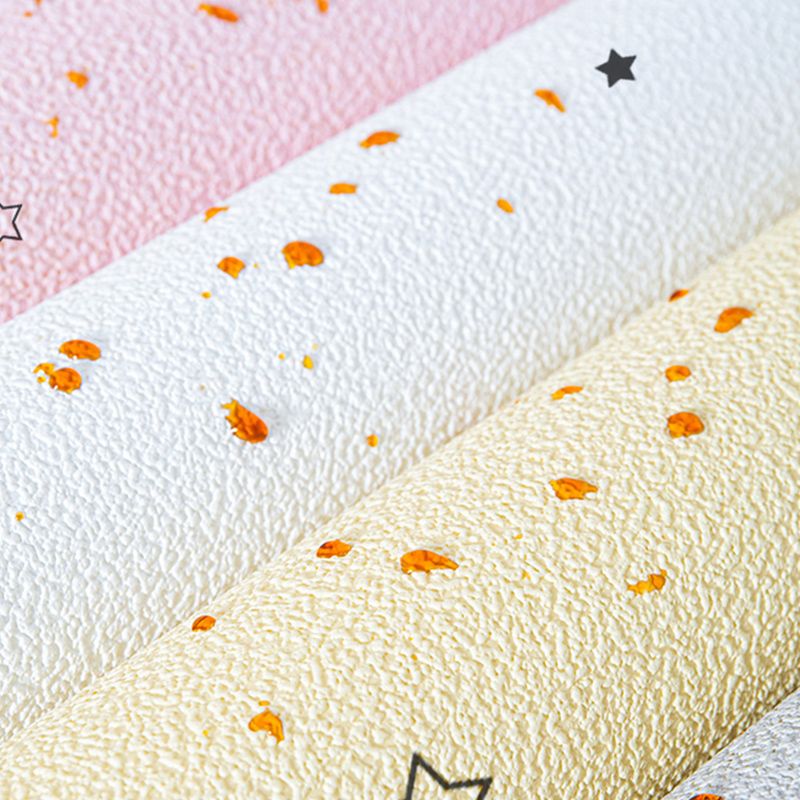 Creative Wall Covering Star Pattern Stain Resistant Waterproof Wall Covering