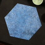 Peel & Stick Tiles Stain Resistant Hexagonal Plastic Peel & Stick Tiles 20-Pack